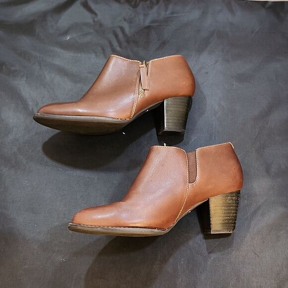 VIONIC JOLENE WOMEN'S LEATHER ANKLE BOOT G1 - Picture 9 of 15